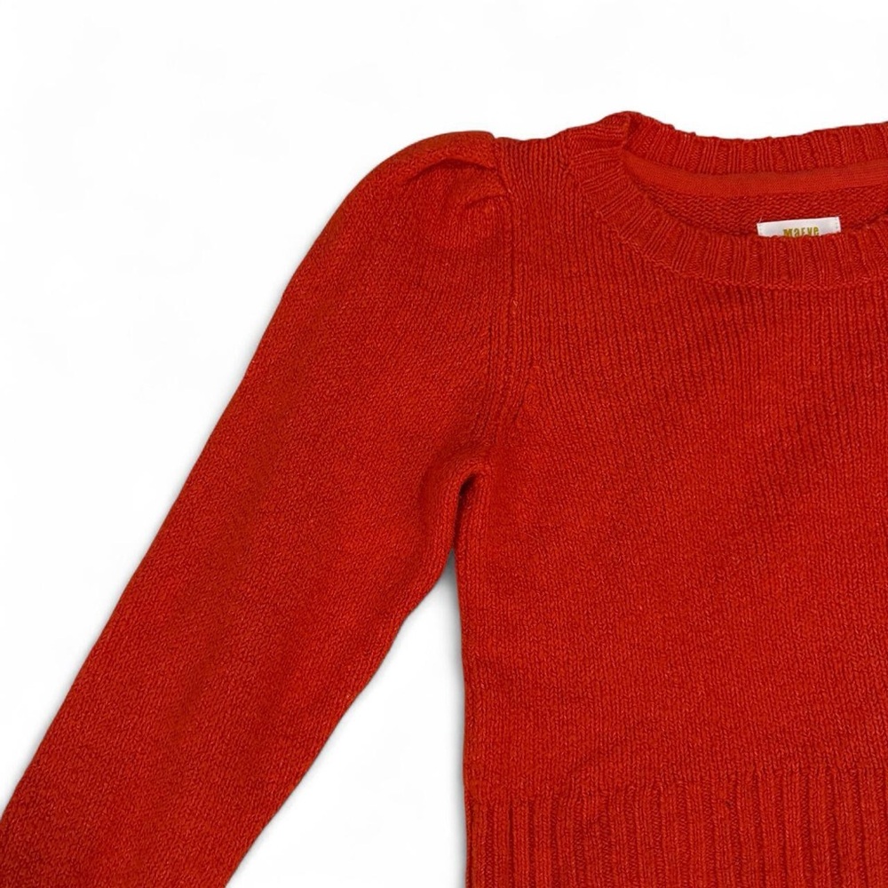 Maeve Anthropologie Bright Orange Sweater - Picture 4 of 4